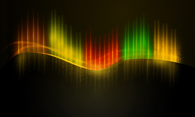 северное сияние