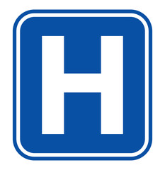 Fototapeta premium Hospital sign