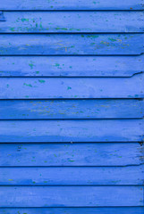 Fototapeta premium blue wooden slats