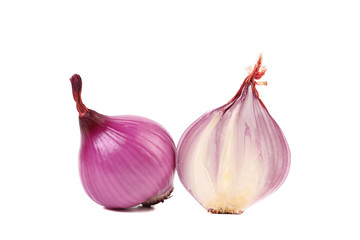Red onions and slice.