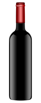 Roterinflasche vektor, isoliert