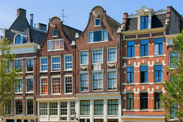 Historical buildings in Amsterdam