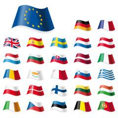 EU Flags Set
