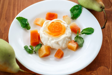 Fruit Panna Cotta