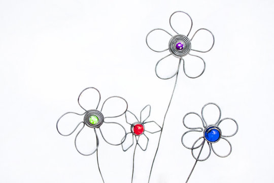 Decorative Atrificial Hand Crafted Flower Arrangement