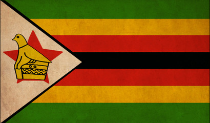 Zimbabwe flag drawing 