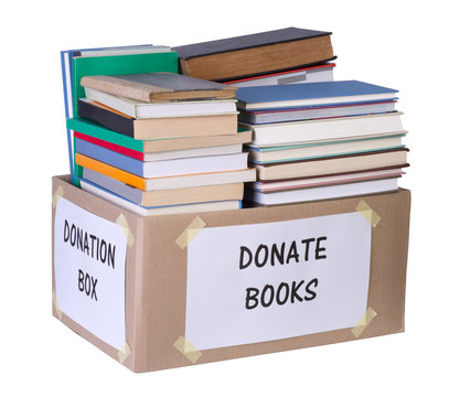 Books donation box
