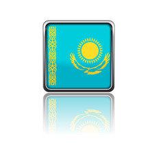 National flag of Kazakshtan