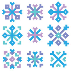 Cristmas snowflakes