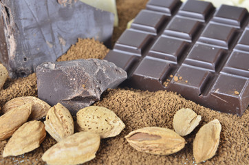 Chocolate and coffee