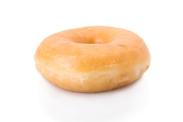 Doughnut or donut isolated on white background