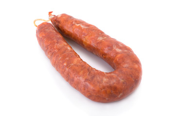 Iberian chorizo, from Barrancos - Alentejo region,