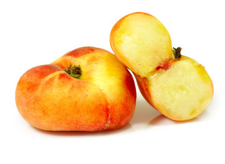 Naklejka na ściany i meble ripe apricot isolate