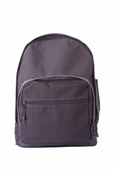 Fototapeta premium School bag isolated on a white background.