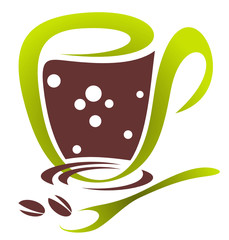 coffee cup with spoon
