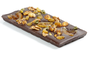 Tablbette  chocolat  mendiant