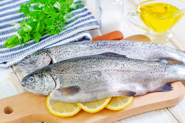 raw fish