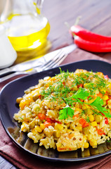 rice with meat