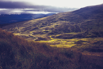 Amazing view from mountain top