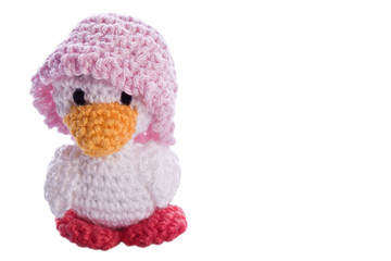 stuffed animal duck chicks with hat