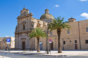 Church of St. Maria di Costantinopoli. Manduria. Puglia. Italy.
