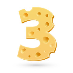 Three cheese number