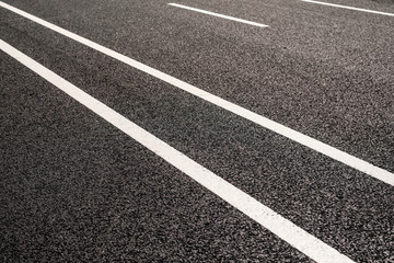 Fototapeta premium Road markings