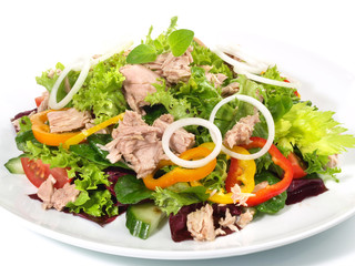 Salat mit Thunfisch