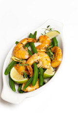 Bean Salad with Shrimp