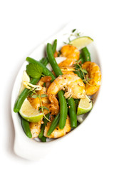 Bean Salad with Shrimp