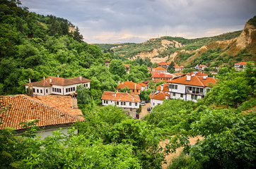 Fototapeta na wymiar Melnik w Bułgarii
