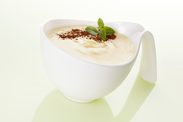 Delicious vanilla pudding.