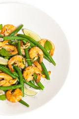 Grilled Shrimp and Green Bean Salad