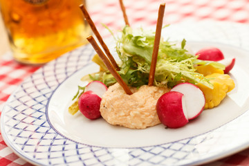 Obatzda  is a Bavarian cheese delicacy