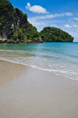 Fototapeta premium Beach and Island