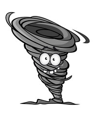 Cartoon hurricane