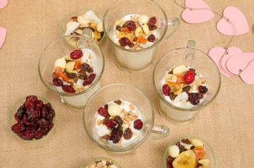 Fruity dessert