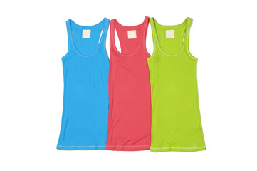 blue and red and green peignoir shirt clothes