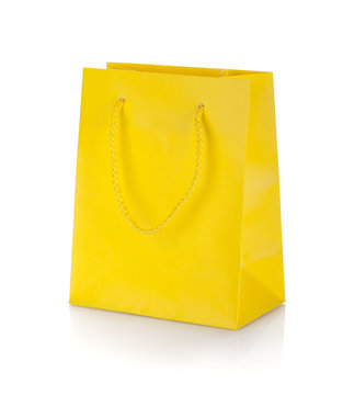 Yellow Gift Bag