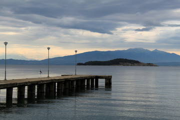 Obraz premium Olimpiada village, Greece