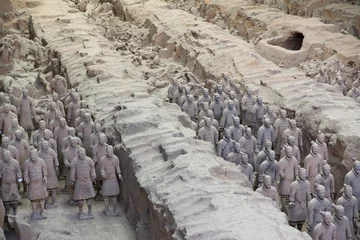 Zelfklevend Fotobehang Chinese terracotta army - Xian © lapas77
