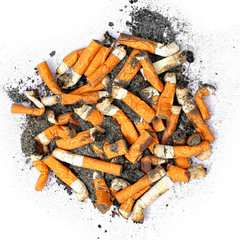 Cigarette butts