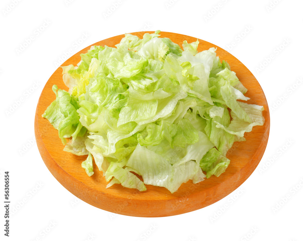 Sticker iceberg lettuce salad