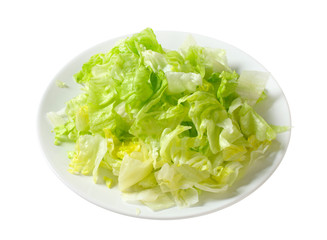 Iceberg lettuce salad