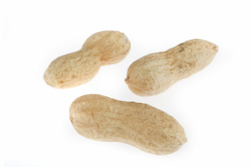 three peanuts