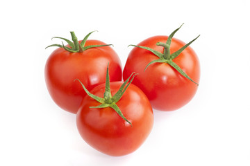 three tomatos