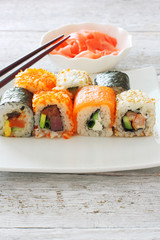 Sushi pieces collection