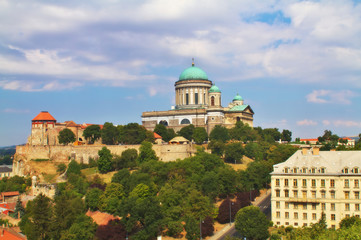 Fototapeta na wymiar Esztergom Basilica, Hungary
