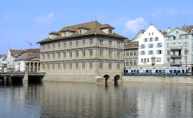 Fototapeta premium Zürich - Rathaus