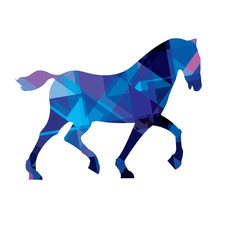 Abstract horse